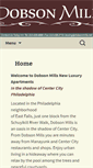 Mobile Screenshot of dobsonmills.net